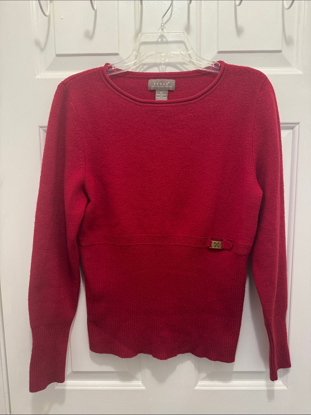 Vintage Kenar 100% merino wool sweater